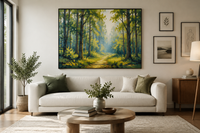 Forest Painting – Room Mockup