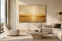Golden Horizon - Framed