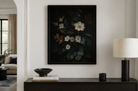 Midnight Botanicals - Framed